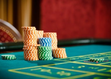 Bet slip with game information and stake entry